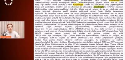 İBB iddianamesinden ilginç detay: İmamoğlu’nun en yakınından Özel ve Kılıçdaroğlu’na çirkin benzetme! Gazeteci Bahar Feyzan açıkladı