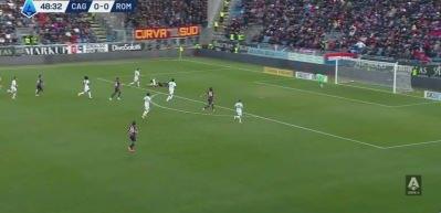 Zeki Çelik kırmızı kart gördü, Roma Sardinya’dan eli boş döndü!