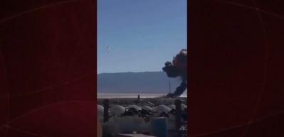 ABD'de F-16 savaş uçağı düştü!