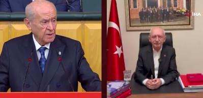 MHP lideri Bahçeli "Kılıçdaroğlu'nun çağrısını doğru buluyorum" dedi.