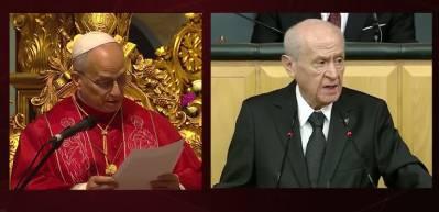 Bahçeli'den Papa ve Ruhban Okulu açıklaması