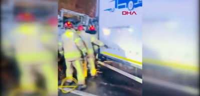 Başakşehir'de zincirleme trafik kazası: 2 ölü, 6 yaralı