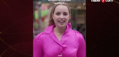 Canlı yayında ilginç anlar! Muhabirin yüzüne kuş çarpınca haber yarıda kaldı