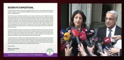 DEM Parti, Öcalan'ın mesajını paylaştı! Bahçeli detayı