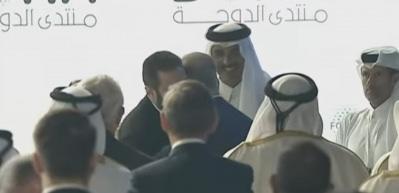 Doha'da İsrail'i korkutan mesaj! Liderlerin Hakan Fidan'ı görünce tepkisi viral oldu