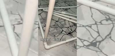 Doğacak kızı için borudan beşik yaptı! İçine girip test eden tesisatçının o anları gündem oldu