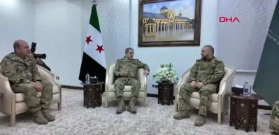 Genelkurmay Başkanı Suriye'de! Şam'dan terör örgütüne gözdağı!