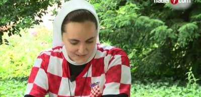 Hırvatistan'da "Müslüman göçmen bana saldırdı" diyen rahibenin kendini yaraladığı ortaya çıktı