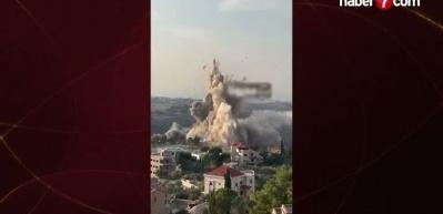 İsrail yine Lübnan'a saldırdı