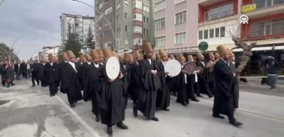 Karaman'da Hazreti Mevlana'nın 752. Vuslat Yıl Dönümü kapsamında program düzenlendi