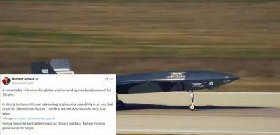 Mehmet Şimşek’ten Kızılelma paylaşımı: “Havacılık tarihinde bir dönüm noktası”