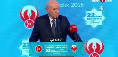 MHP Genel Başkanı Bahçeli: "Zihni ve fikri fırıl fırıl dönenlerin milletimize hiçbir yararı dokunmaz"