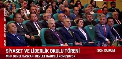 MHP Lideri Bahçeli: "Siyaset ve Liderlik Okulu'nun marka değeri gittikçe yükselmektedir"