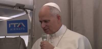 Papa'dan Venezuela için bomba sözler!