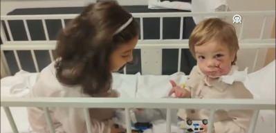  Pitbul saldırısına uğrayan minik Efe ailesiyle ilk kez buluştu