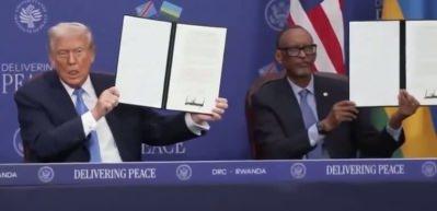 Trump'ın arabuluculuğunda, Ruanda ve Kongo Demokratik Cumhuriyeti'ni barıştı