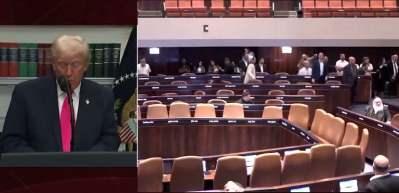 Trump'ın Gazze planı İsrail Meclisi'nde kabul edildi