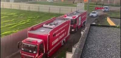 Tuzla'da fabrika yangını