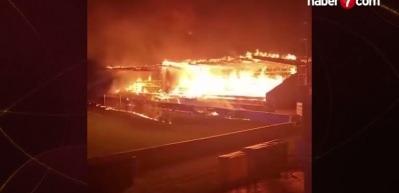 Finlandiya'da 9 kez şampiyon olan takım küme düştü! 15 yaşındaki taraftarlar stadı cayır cayır yaktı!