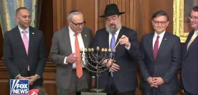 Washington'dan dünyaya Menora ile mesaj! Bakın hangi malzemeden yapıldı