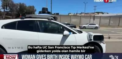 ABD’de bir kadın sürücüsüz takside doğum yaptı!