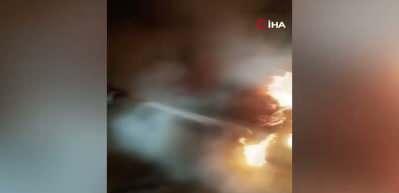 Adana'da otomobil patladı, feci şekilde can verdi