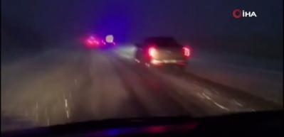 Ardahan'da kar ve yoğun tipi ulaşımda aksamalara neden oldu