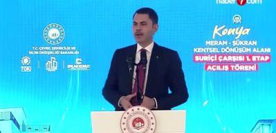 Bakan Kurum Konya'da duyurdu: Hatay'da son anahtarlar teslim ediliyor!