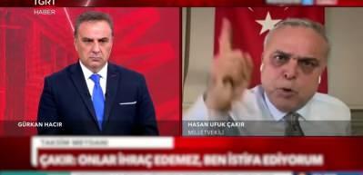 CHP'den istifa etmişti, vekil canlı yayında isyan etti.