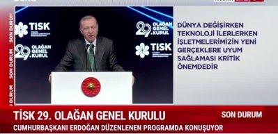 Cumhurbaşkanı Erdoğan asgari ücret görüşmeleri öncesinde taraflara uyarıda bulundu