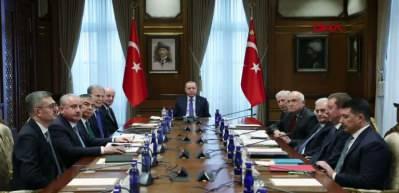 Cumhurbaşkanı Erdoğan Başkanlığında Yüksek İstişare Kurulu Toplantısı başladı