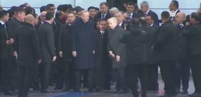 Cumhurbaşkanı Erdoğan Türkmenistan'da