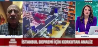 Deprem Uzmanı  Prof. Dr. Okan T&uuml;ys&uuml;z'den tedirgin eden a&ccedil;ıklama!