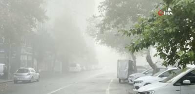 Diyarbakır'da uçak seferlerine sis engeli