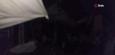 Gazze’de fırtına 12 can aldı çadırlar yerle bir oldu