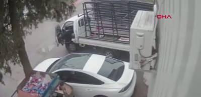 G&ouml;r&uuml;nmez kaza can aldı! Skuter s&uuml;r&uuml;c&uuml;s&uuml;n&uuml;n son anları