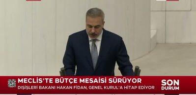 Hakan Fidan'dan SDG'ye uyarı!