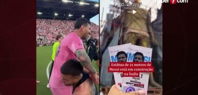 Hindistan'da Lionel Messi çılgınlığı!