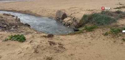 İSKİ’nin tesisinden şok görüntü: Atık su denize boşaltılıyor