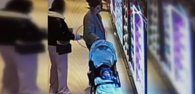 Kılıktıktan kılığa giren cep telefonu hırsızı kadın kamerada