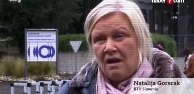 RTV'nin Yönetim Kurulu Başkanı Natalija Gorscak: İsrail ile aynı sahnede olamayız