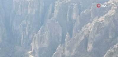 Şırnak'ta peri bacalarını andıran bölge keşfedildi