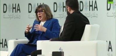 Sunucunun “terörist geçmiş” sorusuna Şara’dan sert yanıt: “25 yıl sonra herkes kimin ne olduğunu görüyor”