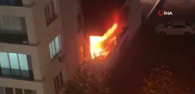 Uzaklaştırma kararına öfkelenen koca, evini ateşe verdi