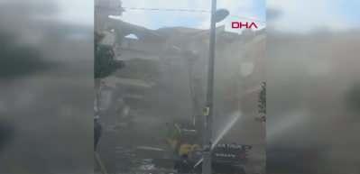 Zeytinburnu&rsquo;nda kentsel d&ouml;n&uuml;ş&uuml;m yıkımında iş makinesi operat&ouml;r&uuml; yaralandı