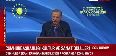 Cumhurbaşkanı Erdoğan'dan Gazze'nin sesi Ali Jadallah'a &ouml;d&uuml;l