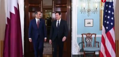 ABD Dışişleri Bakanı Rubio, Katarlı mevkidaşı Al Sani ile bir araya geldi