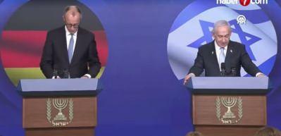 Almanya Başbakanı Merz: İsrail h&uuml;k&uuml;metiyle g&ouml;r&uuml;ş ayrılığı i&ccedil;indeyiz&rdquo;