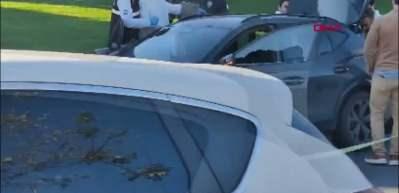  Bakırk&ouml;y'de otomobile silahlı saldırı: 1 &ouml;l&uuml; 