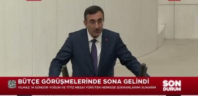 Cevdet Yılmaz: 2026 b&uuml;t&ccedil;esi istikrar ve refahın b&uuml;t&ccedil;esidir